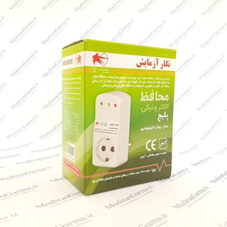 محافظ برق نگار آزمایش (بدون ارت)